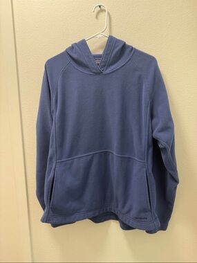 Patagonia Blue Hooded Fleece Pullover